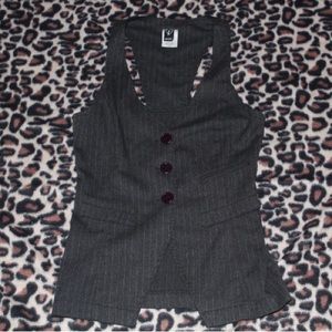 vintage windsor pinstriped vest